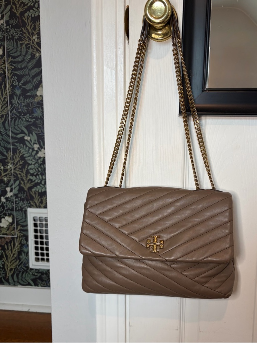 Tory Burch Kira Chevron Convertible Shoulder Bag